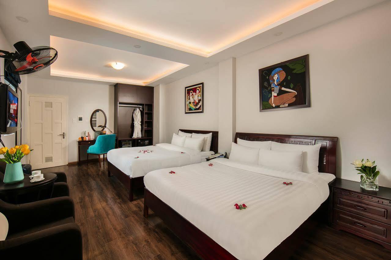 Asia Paradise Hanoi Hotel Hanói Exterior foto